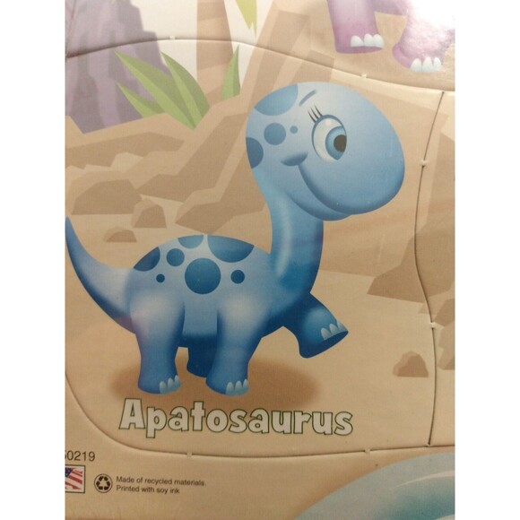 3 Pack Puzzles Dinosaurs Happy Pets Weather for Ages 1 1/2+   4 to 6 Pieces Each - Picture 4 of 12